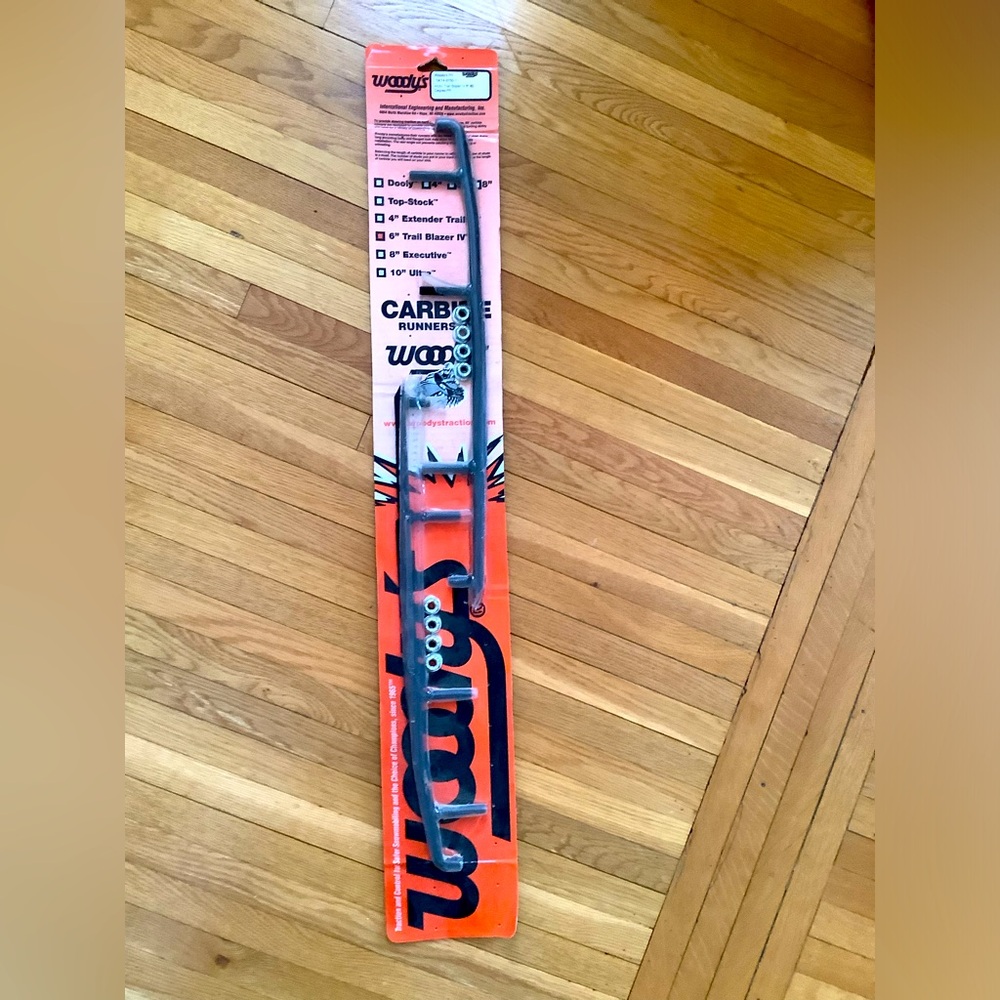 Brand new Woody’s 6 inch trailblazer carbide wear rods